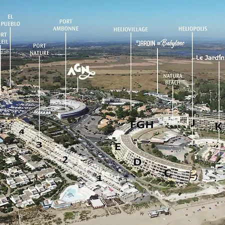 Coloniale - Port Nature 116 Luxe By Agn - 4 Personnes * Agde