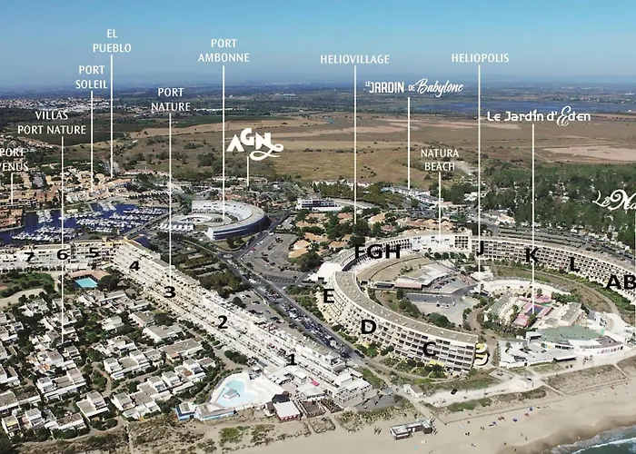 Coloniale - Port Nature 116 Luxe By Agn - 4 Personnes * Agde